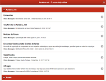Tablet Screenshot of karateca.net